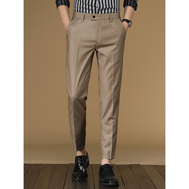 Tailored Tapered Dress Pants