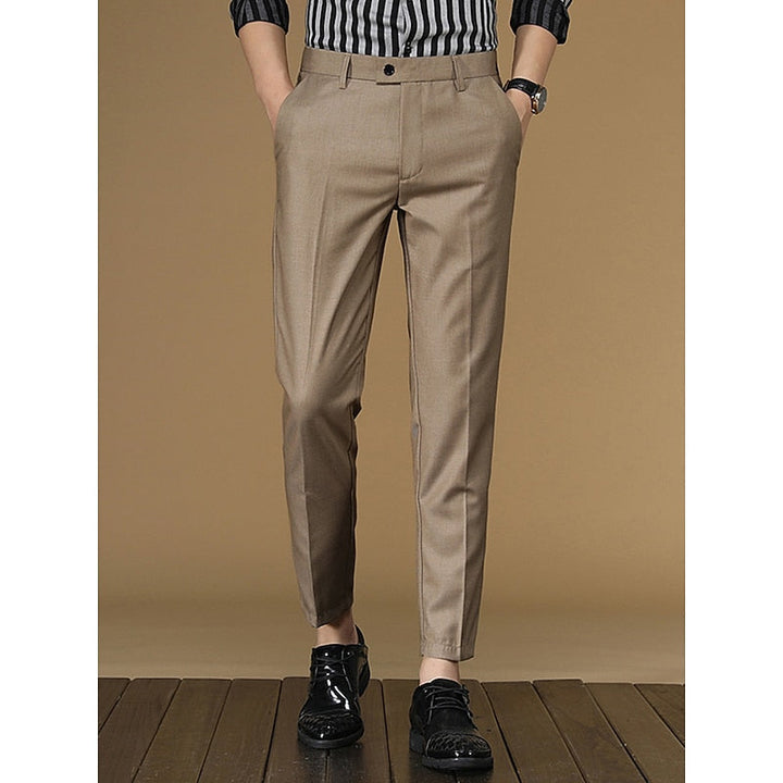 Tailored Tapered Dress Pants