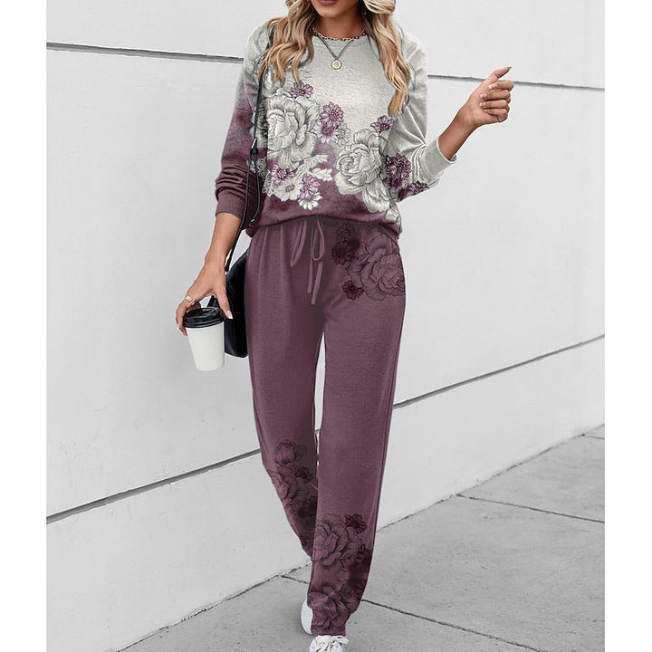 Floral Lounge Two-Piece Set