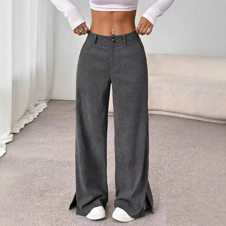 High-Waist Wide-Leg Pants