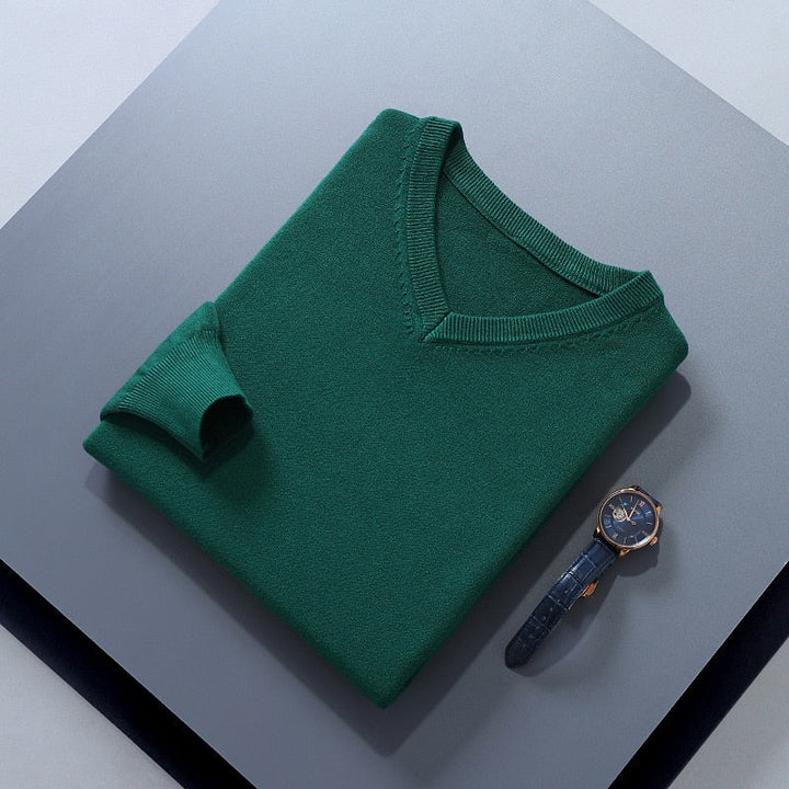 Refined V-Neck Sweater