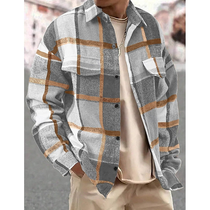 Rugged Plaid Overshirt