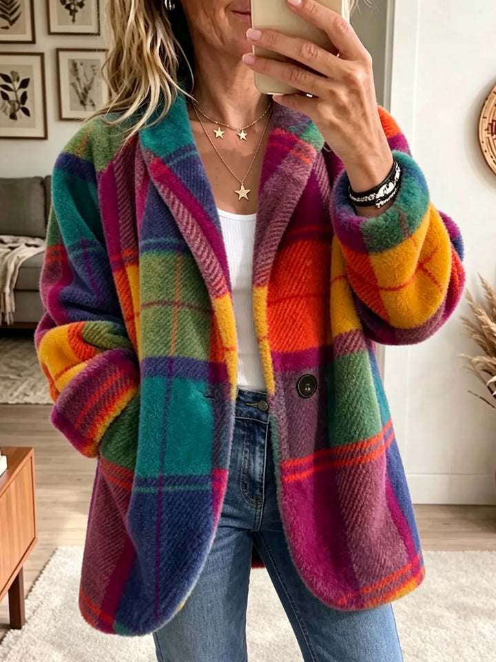 Cozy Plaid Jacket