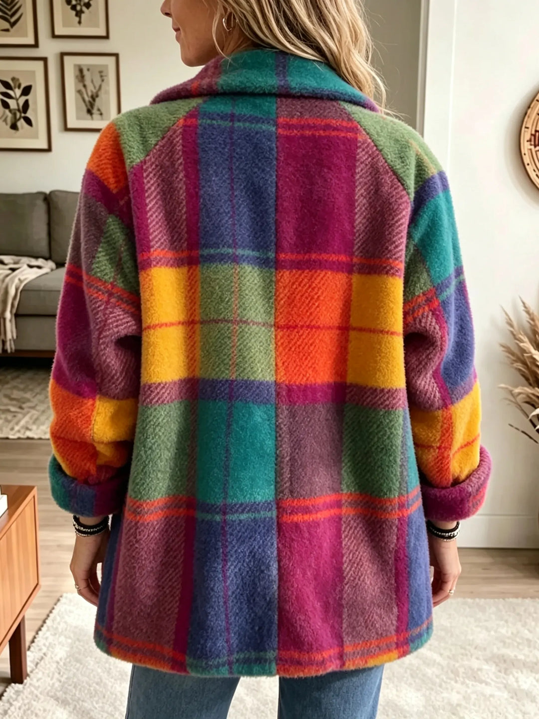 Cozy Plaid Jacket