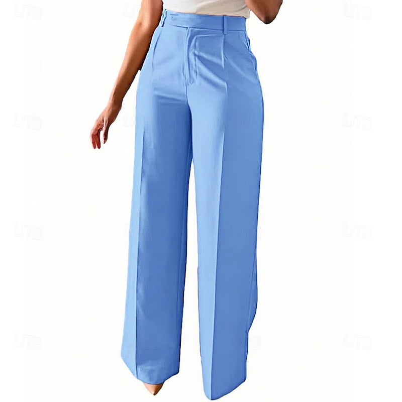 Tailored High-Waist Pants