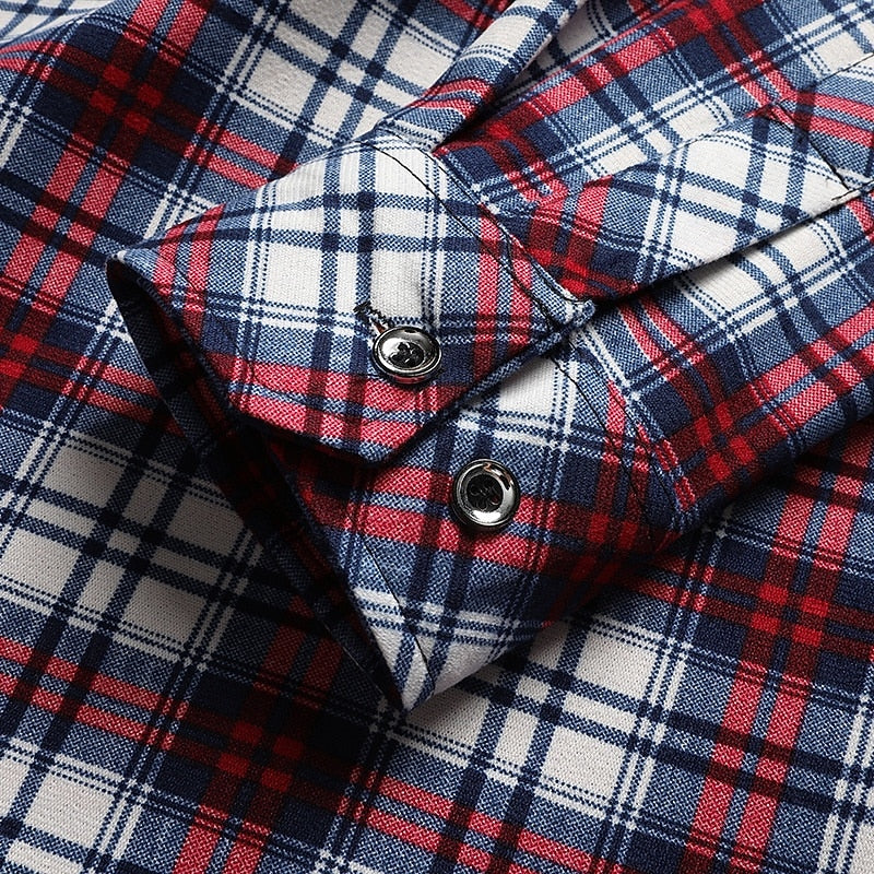 Classic Checked Button-Down Shirt