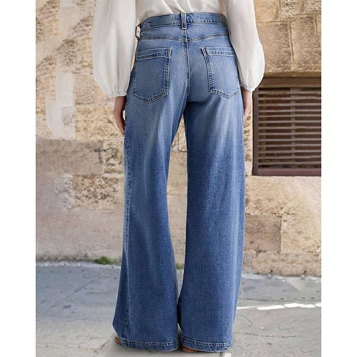 Relaxed Wide-Leg Jeans