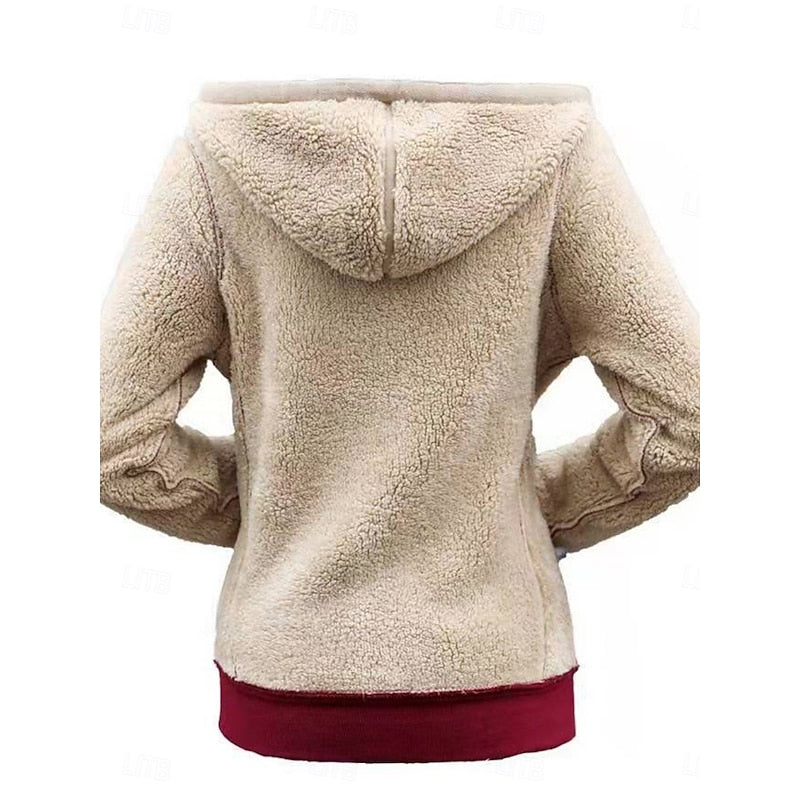 Cozy Hooded Zip Jacket