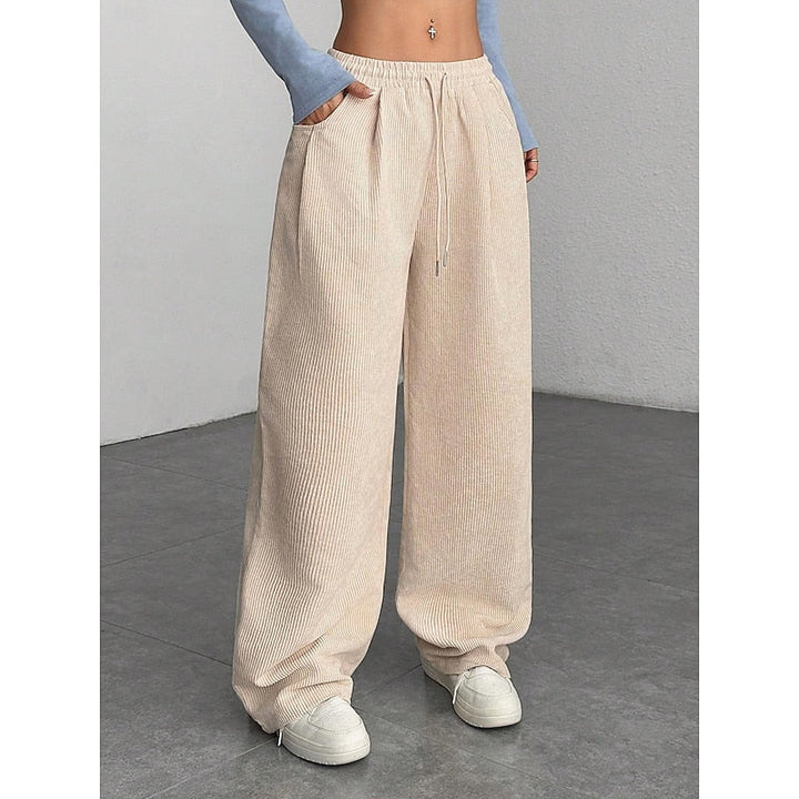 Relaxed Wide-Leg Pants