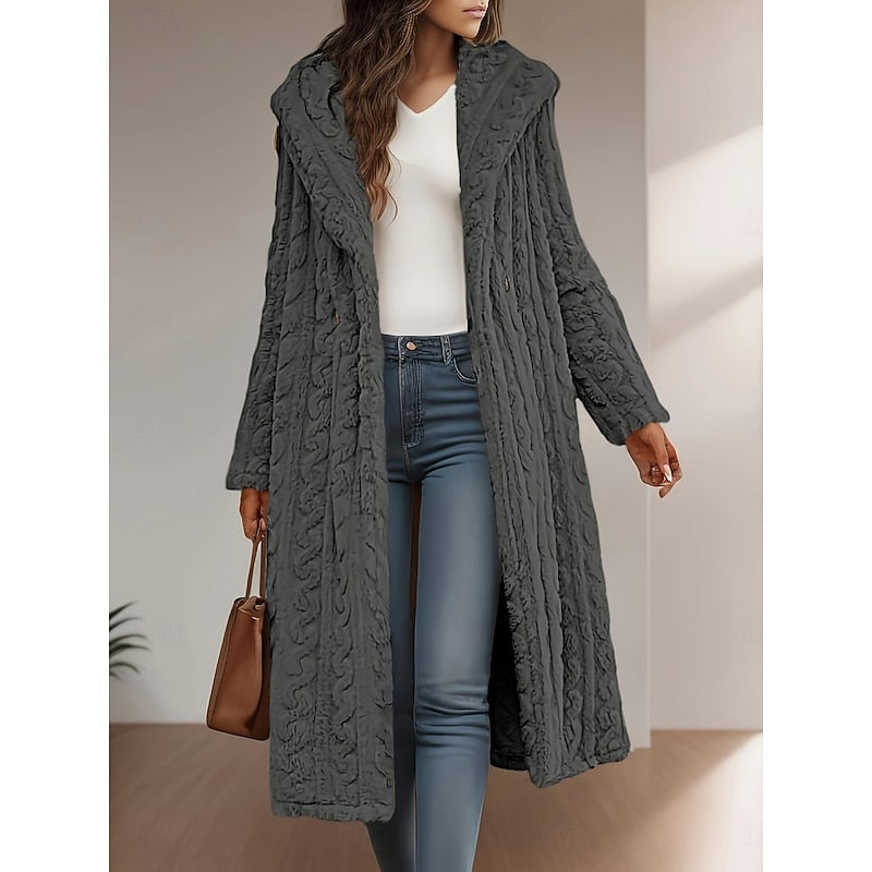 Hooded Longline Coat