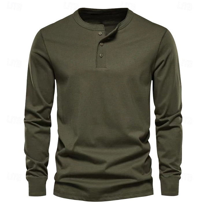 Classic Long-Sleeve Henley