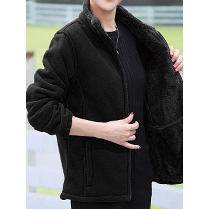 Cozy Stand-Collar Jacket
