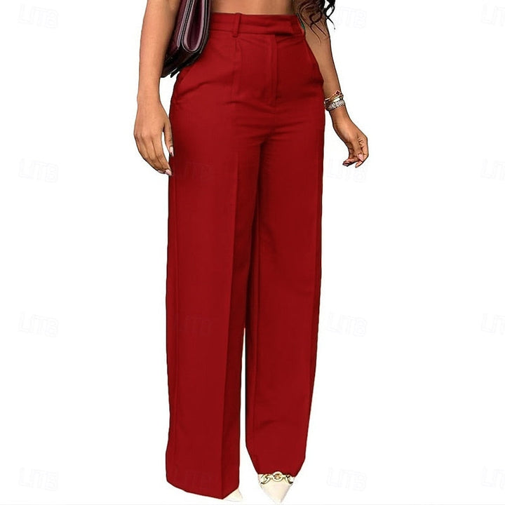 Tailored High-Waist Pants