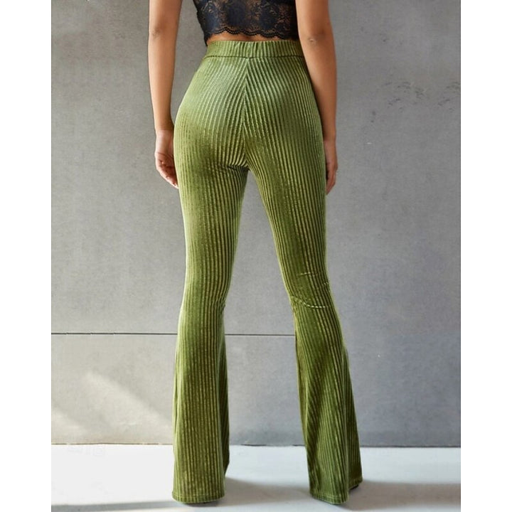High-Waist Flared Pants