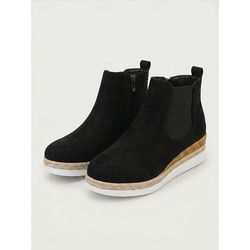 Wedge Ankle Boots