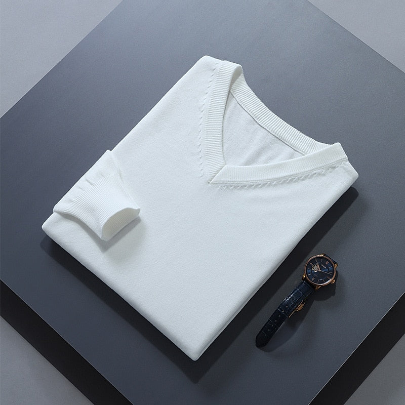 Refined V-Neck Sweater