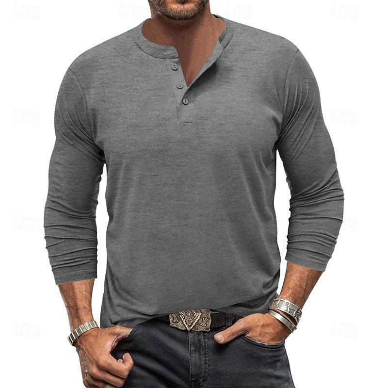 Classic Long-Sleeve Henley