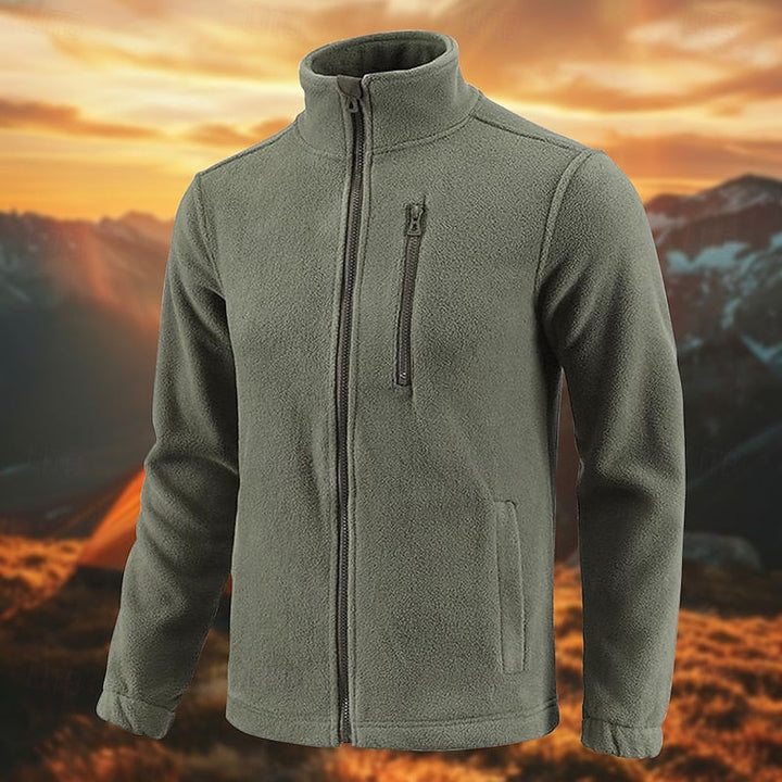 Stand-Collar Full-Zip Jacket