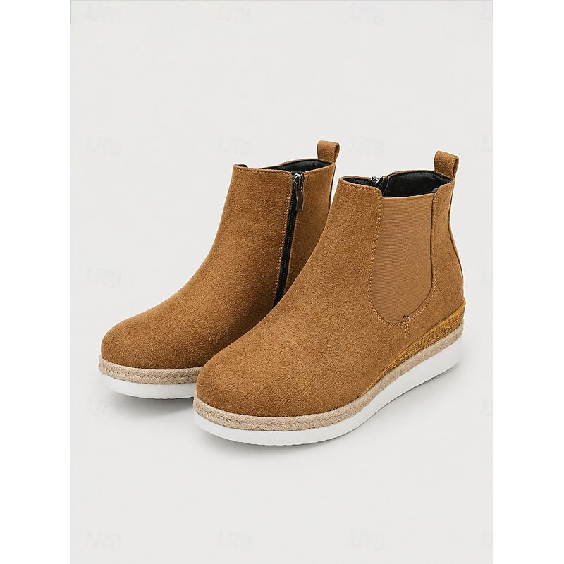 Wedge Ankle Boots