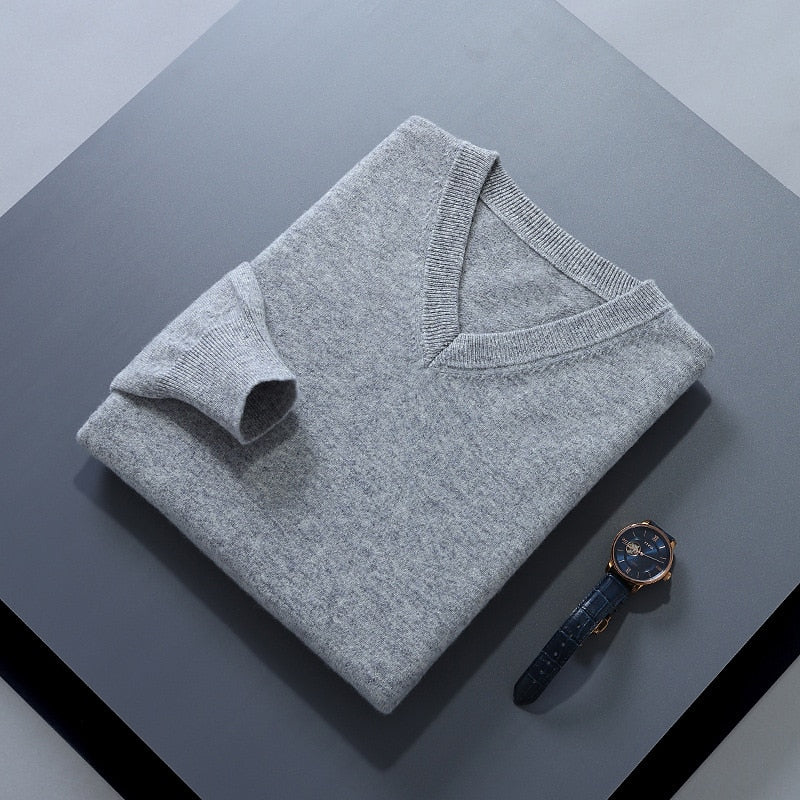 Refined V-Neck Sweater