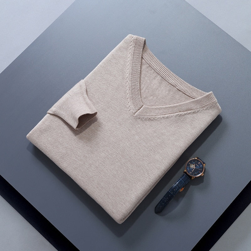 Refined V-Neck Sweater