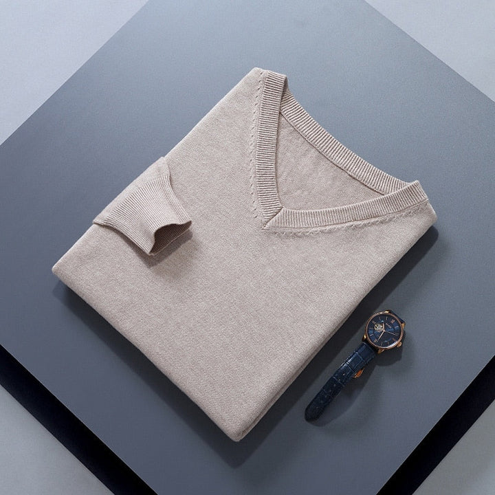 Refined V-Neck Sweater