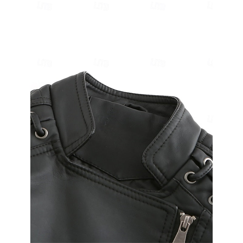 Sleek Biker Jacket