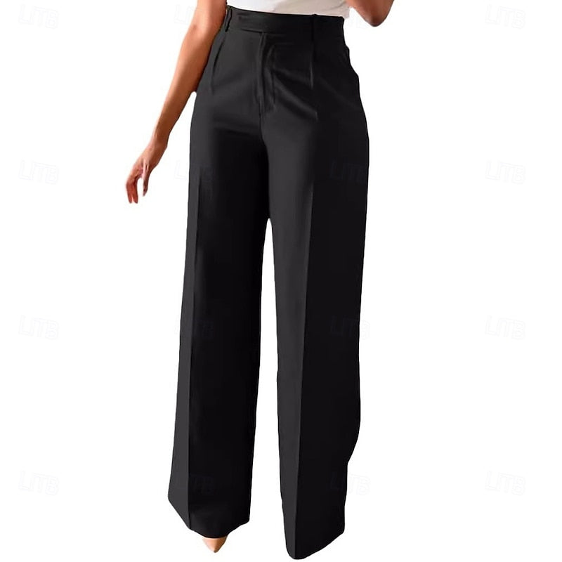 Tailored High-Waist Pants