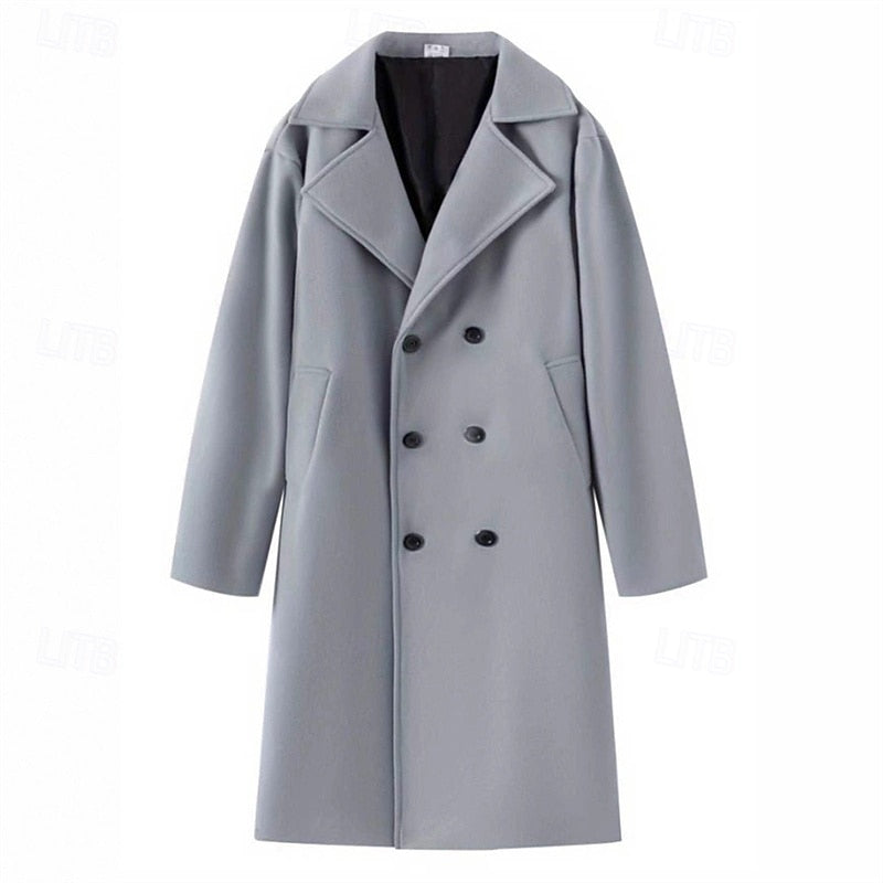 Tailored Long Overcoat