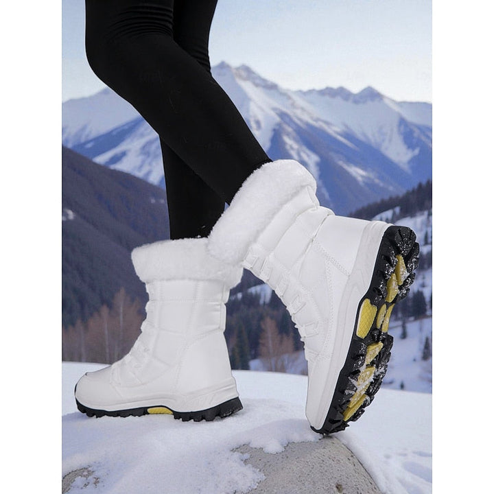 Cozy Lace-Up Winter Boots
