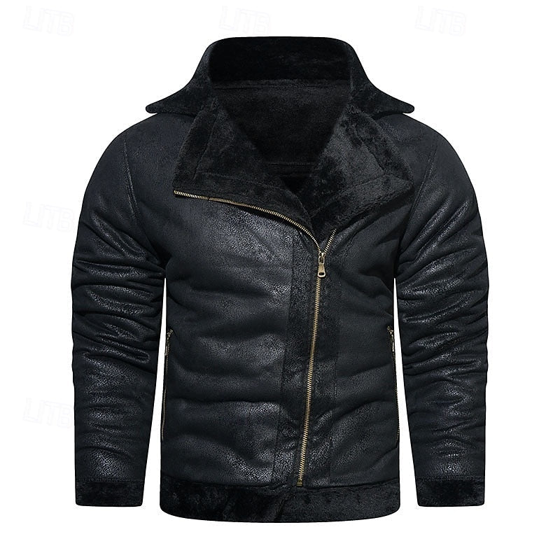 Rugged Biker Jacket