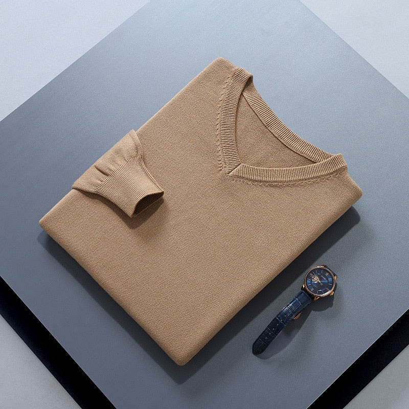 Refined V-Neck Sweater