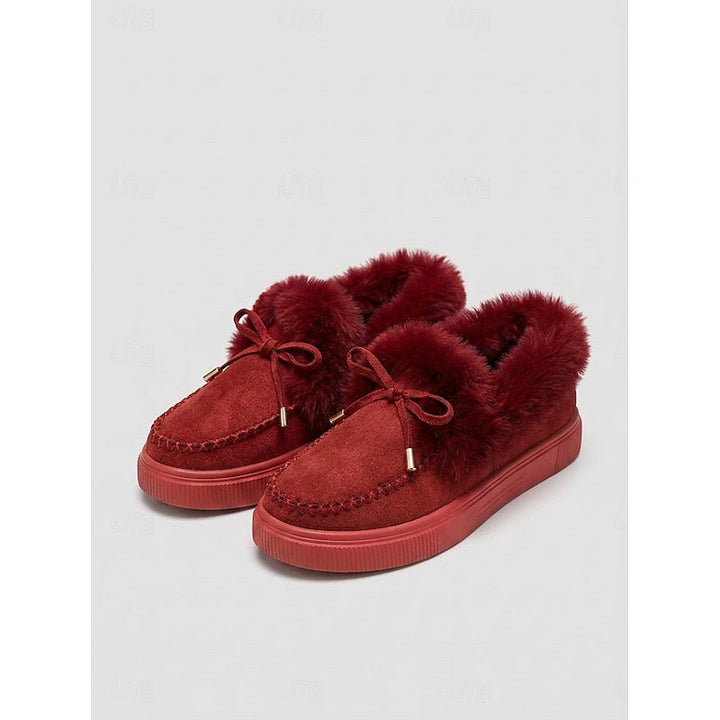 Cozy Fur-Lined Moccasins