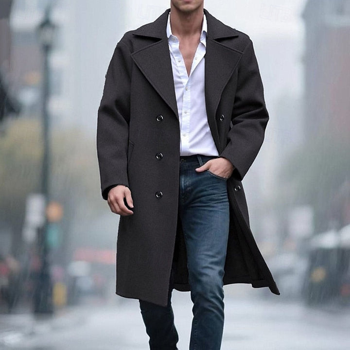 Tailored Long Overcoat
