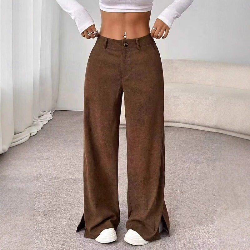 High-Waist Wide-Leg Pants