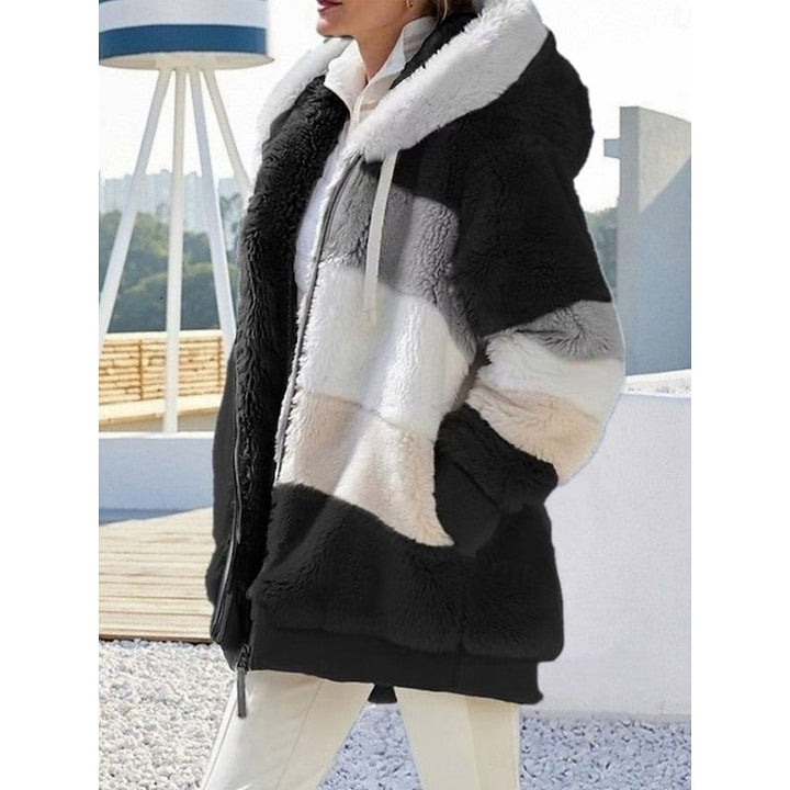 Cozy Hooded Zip-Up Jacket