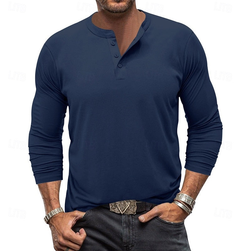 Classic Long-Sleeve Henley