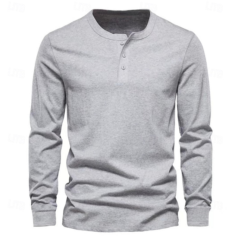 Classic Long-Sleeve Henley