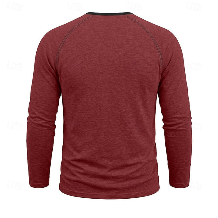 Classic Button Henley Shirt