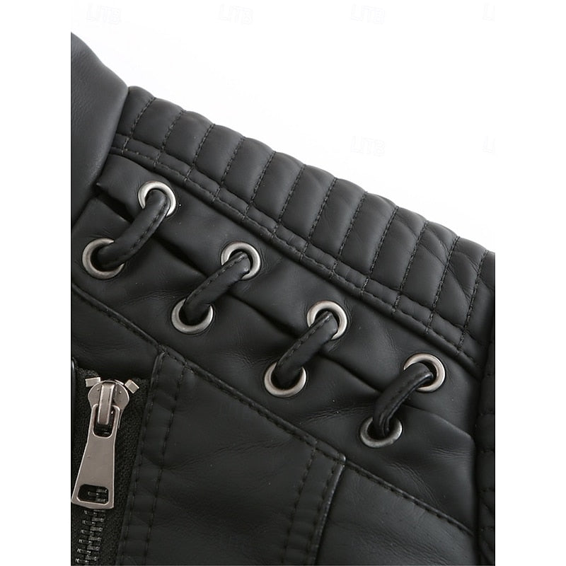Sleek Biker Jacket