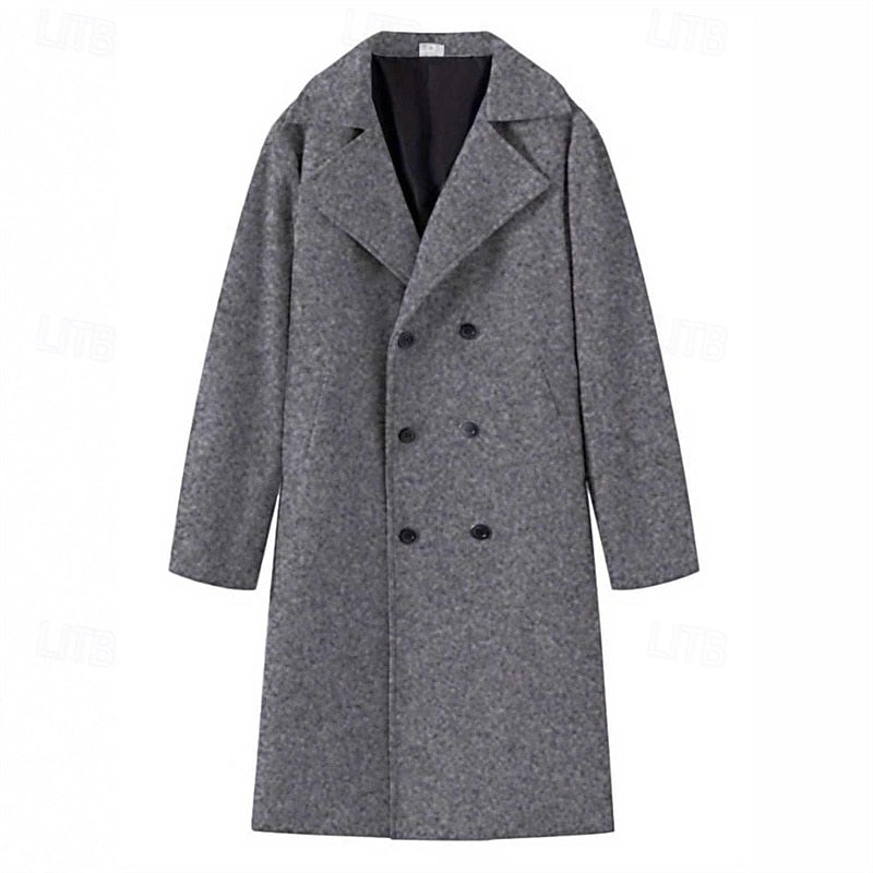 Tailored Long Overcoat