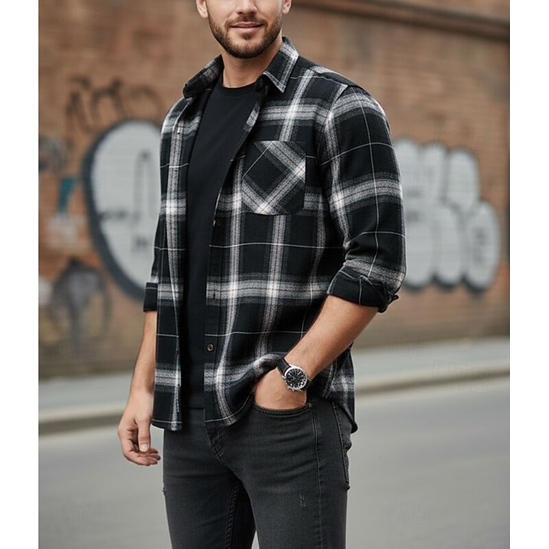 Classic Checked Overshirt