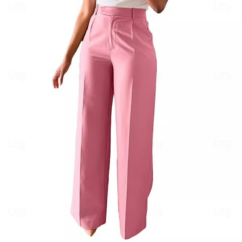 Tailored High-Waist Pants