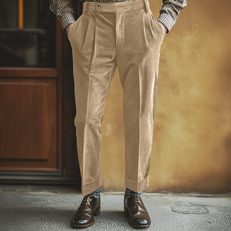 Pleated Gurkha Pants