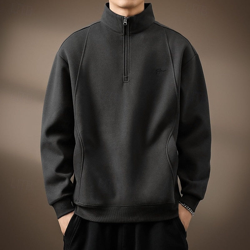 Classic Quarter-Zip Sweatshirt