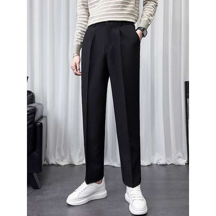 Tailored Wide-Leg Pants