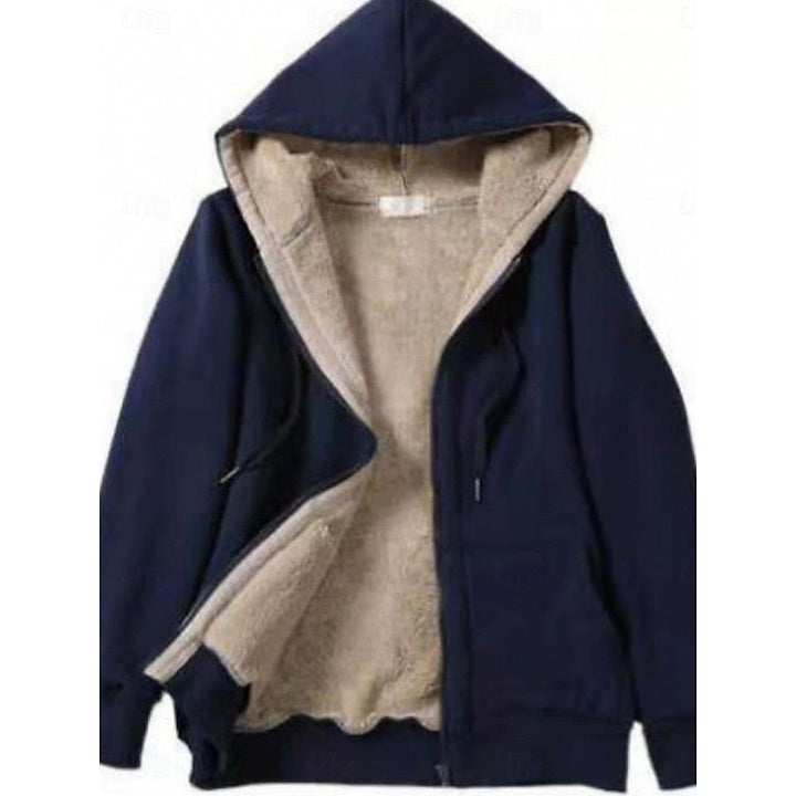 Cozy Hooded Zip Jacket