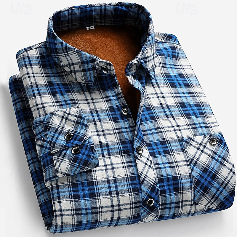 Classic Checked Button-Down Shirt