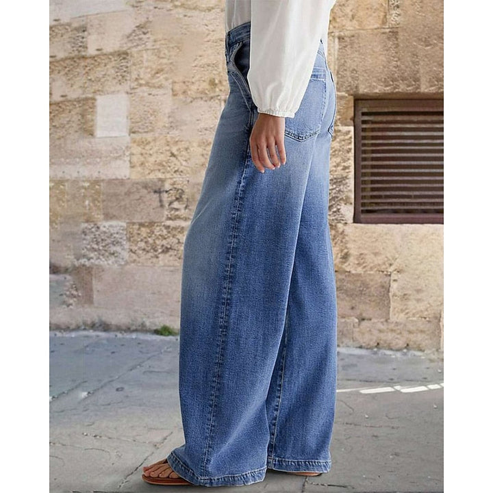 Relaxed Wide-Leg Jeans