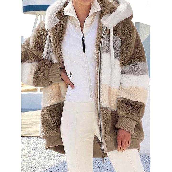 Cozy Hooded Zip-Up Jacket